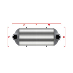 Intercooler personalizat Wagner Performance 650mm x 400mm x 100mm
