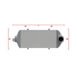 Intercooler personalizat Wagner Competition 500mm x 300mm x 90mm