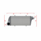 Personalizate Intercooler personalizat Wagner Competition 600mm x 205mm x 80mm | race-shop.ro