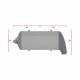 Personalizate Intercooler personalizat Wagner Competition 700mm x 205mm x 80mm | race-shop.ro