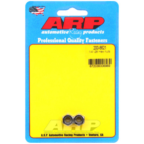 Șuruburi durabile ARP ARP piulițe (cap hexagonal), 1/4-28, 2 buc., V1 | race-shop.ro