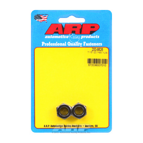 Șuruburi durabile ARP 7/16-20 hex set piulițe (2buc) | race-shop.ro