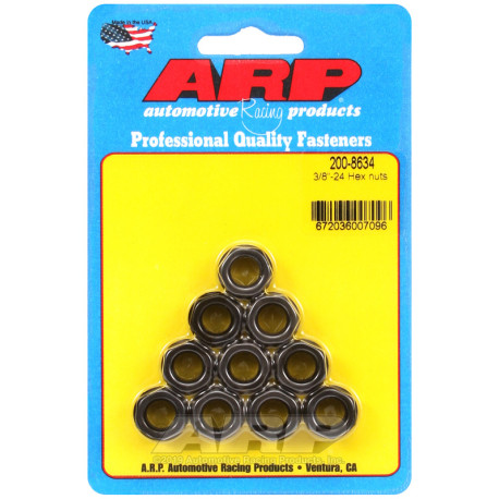 Șuruburi durabile ARP ARP piulițe (cap hexagonal), 3/8-24, 10 buc., V1 | race-shop.ro