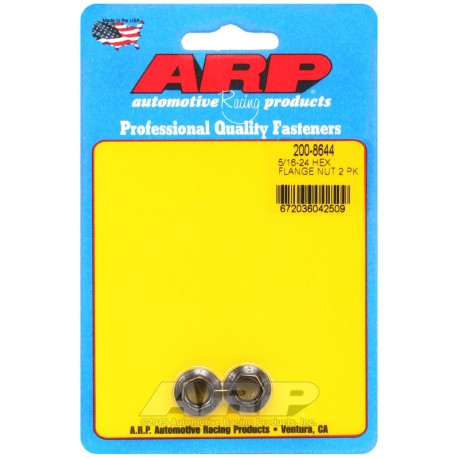 Șuruburi durabile ARP ARP piulițe (cap hexagonal, cu flanșă, Pack), 5/16-24, 2 buc. | race-shop.ro