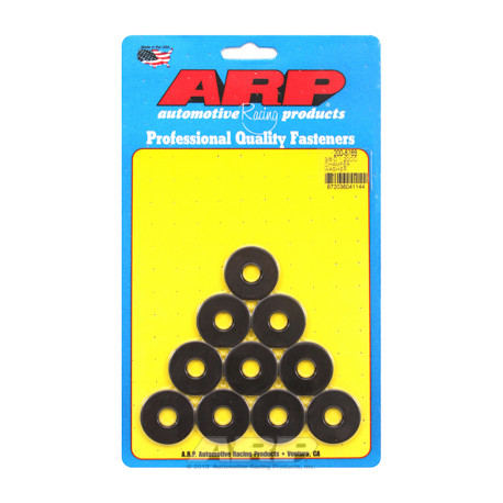 Șuruburi durabile ARP ARP șaibă Chamfer 3/8 ID 1.20 OD Pachet de 10 negre | race-shop.ro