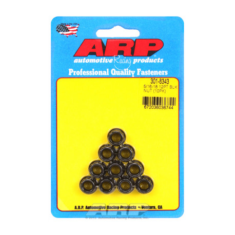 Șuruburi durabile ARP 5/16-18 12pt set piulițe (10buc) | race-shop.ro