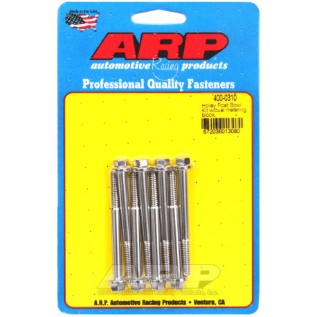 Șuruburi durabile ARP ARP sculă (inox, Holley Float Bowl), V1 | race-shop.ro