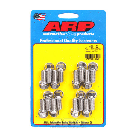 Șuruburi durabile ARP "3/8"" x .750 SS hex kit șuruburi galerie" | race-shop.ro
