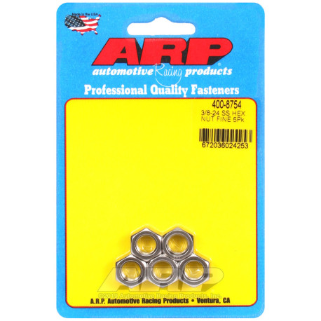 Șuruburi durabile ARP ARP piulițe (inox, cap hexagonal), 3/8-24, 5 buc. | race-shop.ro