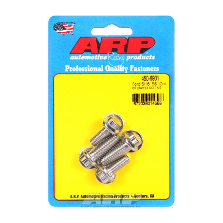 Șuruburi durabile ARP Ford 5/16"" SS 12pt kit șuruburi pompa de ulei" | race-shop.ro