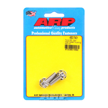 Șuruburi durabile ARP Ford SS 12pt kit șuruburi termostat | race-shop.ro