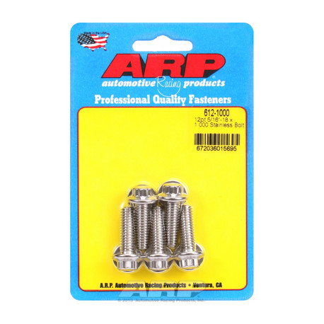Șuruburi durabile ARP "5/16""-18 x 1.000 12pt SS șuruburi" (5buc) | race-shop.ro