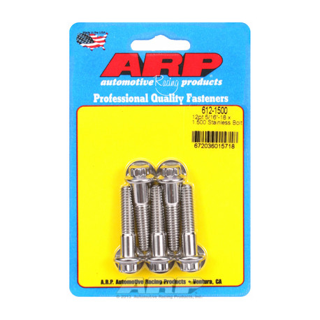 Șuruburi durabile ARP "5/16""-18 x 1.500 12pt SS șuruburi" (5buc) | race-shop.ro