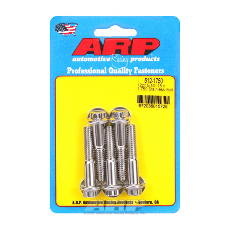 Șuruburi durabile ARP "5/16""-18 x 1.750 12pt SS șuruburi" (5buc) | race-shop.ro