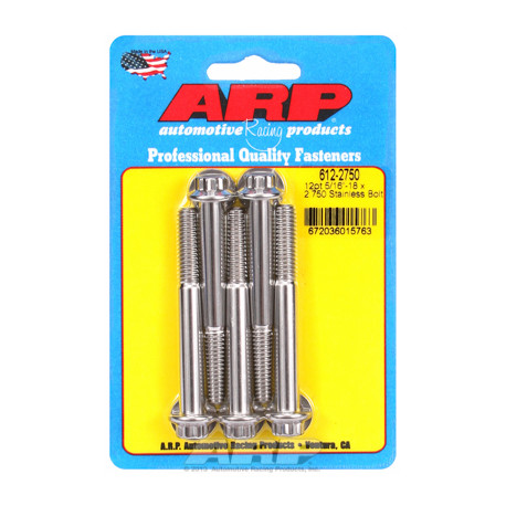 Șuruburi durabile ARP "5/16""-18 x 2.750 12pt SS șuruburi" (5buc) | race-shop.ro