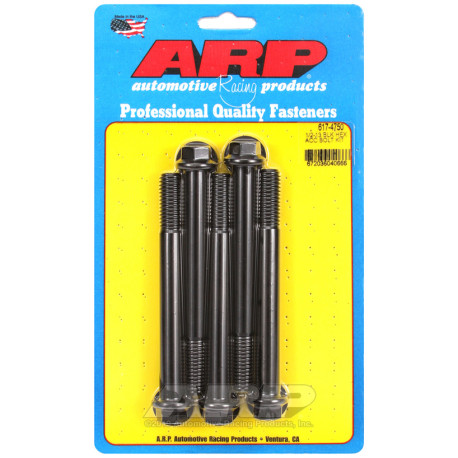 Șuruburi durabile ARP ARP șuruburi (cap hexagonal, negre), 1/2-13 × 120,65 mm | race-shop.ro