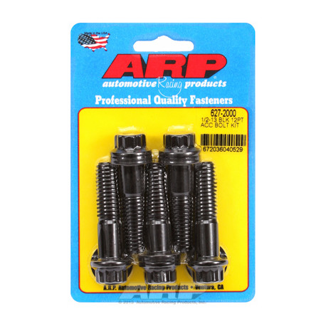 Șuruburi durabile ARP ARP kit șuruburi 1/2-13 x 2.000 oxid negru 12pt | race-shop.ro