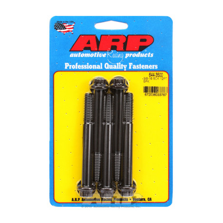 Șuruburi durabile ARP "3/8""-16 x 3.500 12pt 7/16 șuruburi oxid negru" (5buc) | race-shop.ro