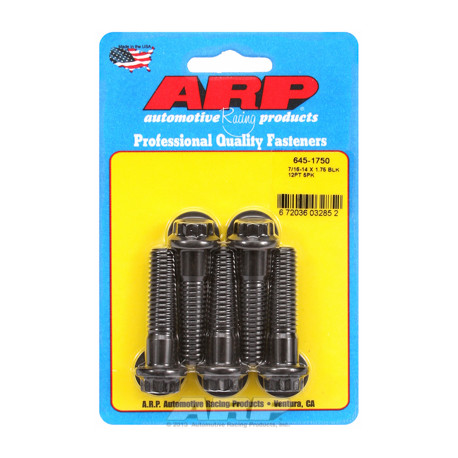 Șuruburi durabile ARP "7/16""-14 X 1.750 12pt 1/2 șuruburi oxid negru" (5buc) | race-shop.ro