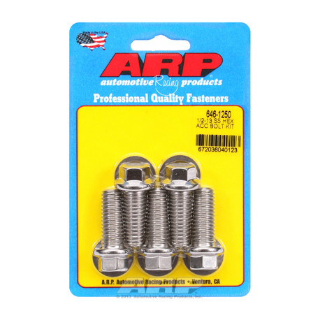 Șuruburi durabile ARP ARP kit șuruburi 1/2-13 X 1.250 SS Hex | race-shop.ro