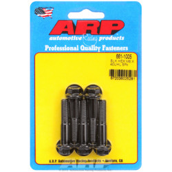 ARP M8 x 1.25 x 40 hex șuruburi oxid negru (5buc)