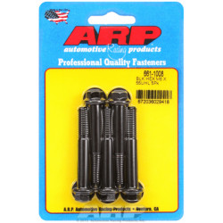 M8 x 1.25 x 55 hex șuruburi oxid negru (5buc)