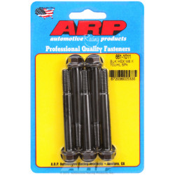 M8 x 1.25 x 70 hex șuruburi oxid negru (5buc)