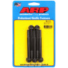 M8 x 1.25 x 80 hex șuruburi oxid negru (5buc)