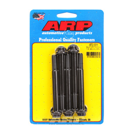 Șuruburi durabile ARP M10 x 1.50 x 90 12pt șuruburi oxid negru (5buc) | race-shop.ro