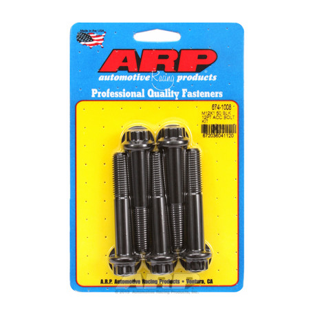 Șuruburi durabile ARP ARP kit șuruburi M12 x 1.50 x 70 oxid negru 12pt | race-shop.ro