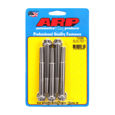 Șuruburi durabile ARP "3/8""-24 x 3.500 12pt 7/16 SS șuruburi" (5buc) | race-shop.ro