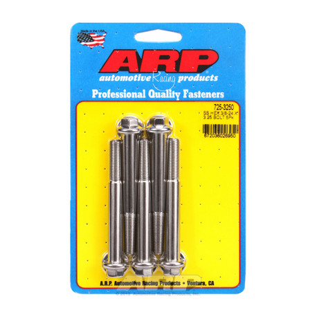 Șuruburi durabile ARP "3/8""-24 x 3.250 hex 7/16 SS șuruburi" (5buc) | race-shop.ro