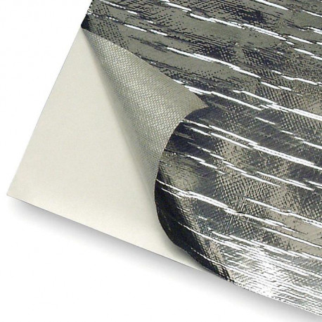 Bandă protecție termică adezivă Reflect-A-Cool ™ Foaie reflectorizantă termică de argint - 30,4 x 30,4cm | race-shop.ro