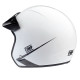 Căști deschise Casă OMP Star Helmet - albă | race-shop.ro