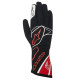 Mănuși Mănuși Alpinestars Tech 1 K, negru-alb-roșu | race-shop.ro