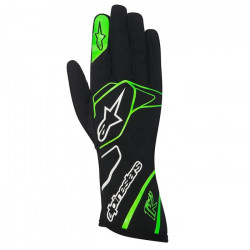 Mănuși Alpinestars Tech 1 K, negru-alb-verde