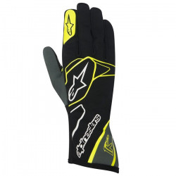 Mănuși Alpinestars Tech 1 K, negru-alb-galben