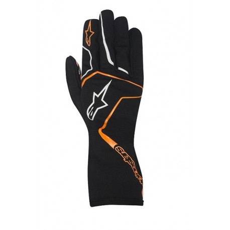 Mănuși Mănuși Alpinestars Tech 1 K RACE, negru/ portocaliu | race-shop.ro