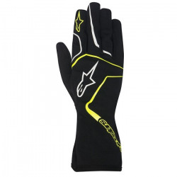 Mănuși Alpinestars Tech 1 K RACE, copil, negru/ galben