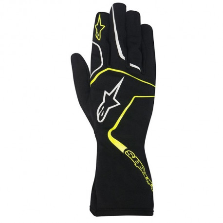 Mănuși Mănuși Alpinestars Tech 1 K RACE, copil, negru/ galben | race-shop.ro