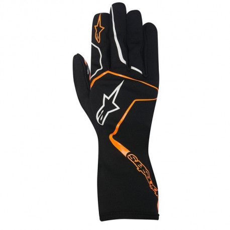 Mănuși Mănuși Alpinestars Tech 1 K RACE, copil, negru/ portocaliu | race-shop.ro