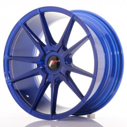 Jante Japan Racing JR21 18x8,5 ET40 Blank Platinum Blue
