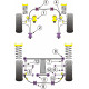 Impreza Turbo, WRX & STi GC,GF (1993 - 2000) Powerflex Bucșă spate braț față - reglare înclinare Subaru Impreza Turbo, WRX &amp; STi GC,GF | race-shop.ro