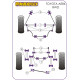 Corolla AE86 RWD Powerflex Silentblock pentru bara stabilizatoare spate Toyota Corolla AE86 RWD | race-shop.ro