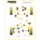 Focus Mk1 Powerflex Bucșă bară stabilizatoare spate 18mm Ford Focus Mk1 | race-shop.ro