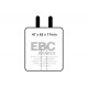 Frâne EBC Plăcuțe frână fată/spate EBC Ultimax înlocuitor OEM DP120 | race-shop.ro
