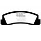Frâne EBC Plăcuțe frână fată EBC Ultimax înlocuitor OEM DP309 | race-shop.ro