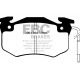 Frâne EBC Plăcuțe frână fată EBC Ultimax înlocuitor OEM DP489 | race-shop.ro
