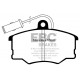 Frâne EBC Plăcuțe frână fată EBC Ultimax înlocuitor OEM DP616/2 | race-shop.ro