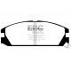 Frâne EBC Plăcuțe frână fată EBC Ultimax înlocuitor OEM DP623 | race-shop.ro
